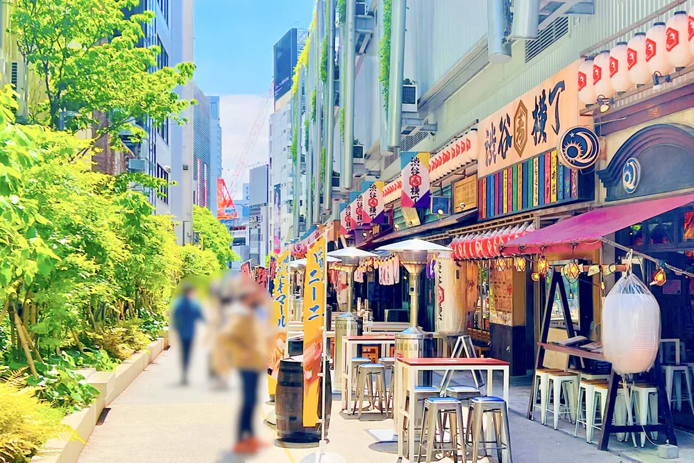 Shibuya Food Tour with an Expert Guide. Illustrative image. The actual product, venue, or experience may differ.